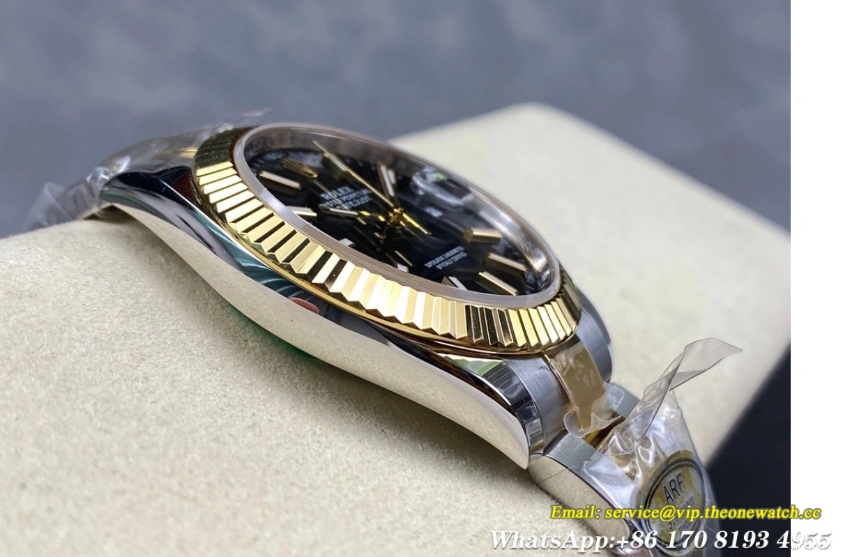 Datejust Heavy Version) Oys ARF Stk SS 126333 YG SH3235(Tungsten 41mm Black 1223